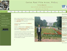 Tablet Screenshot of carlospitta.com
